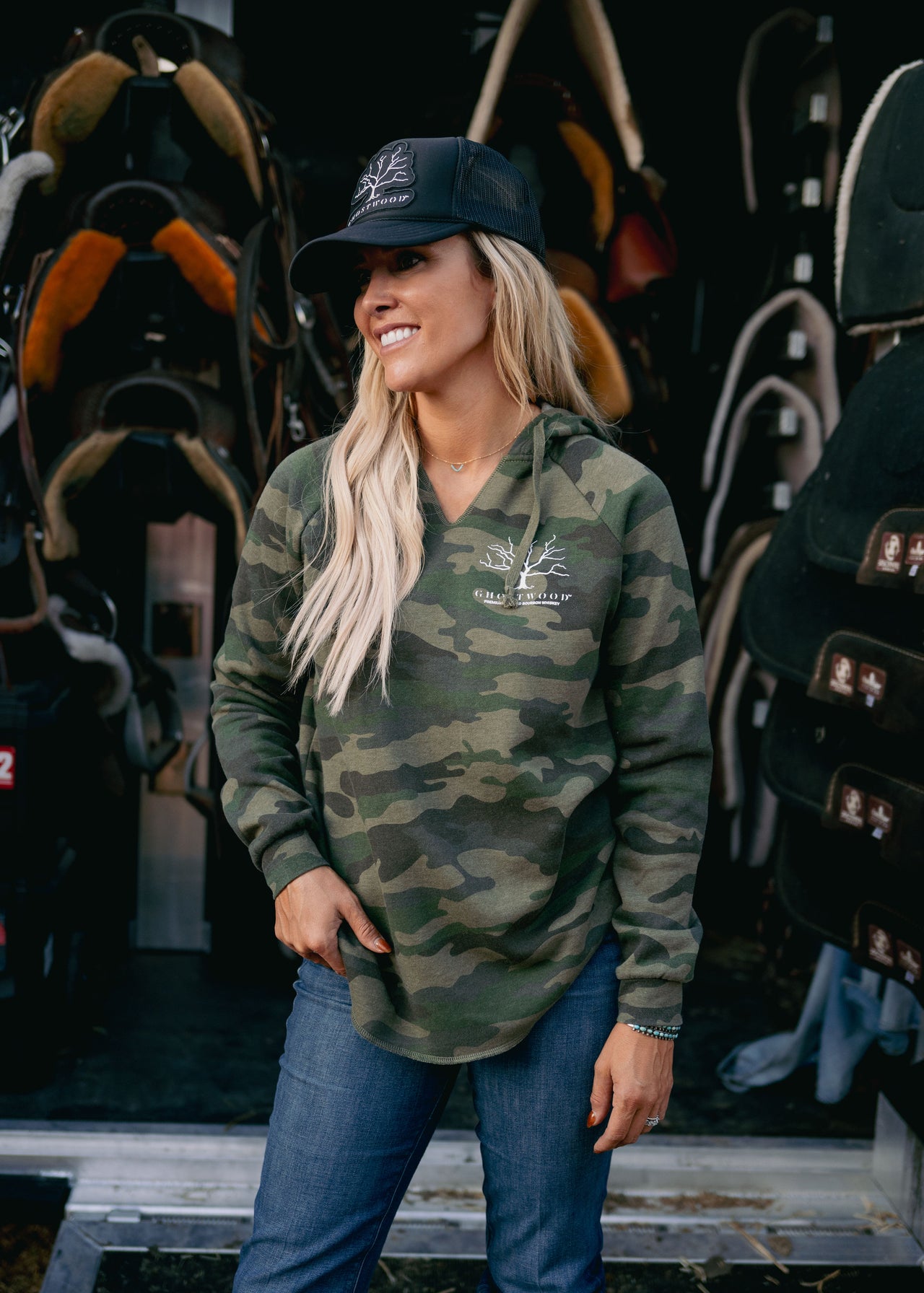 Women’s Ghostwood Lightweight Hoodie - Camo